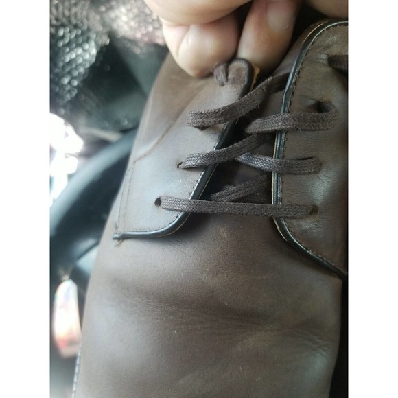 JOHNSON & MURPHY MEN\'S SZ 11M BROWN 20-6532 PRE-OWNED
